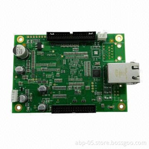 4-layered PCB Assembly for Industrial, SMD + DIP Assembly Process